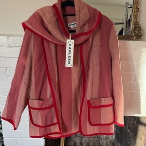 FREE PEOPLE CARLEEN Scarf Jacket